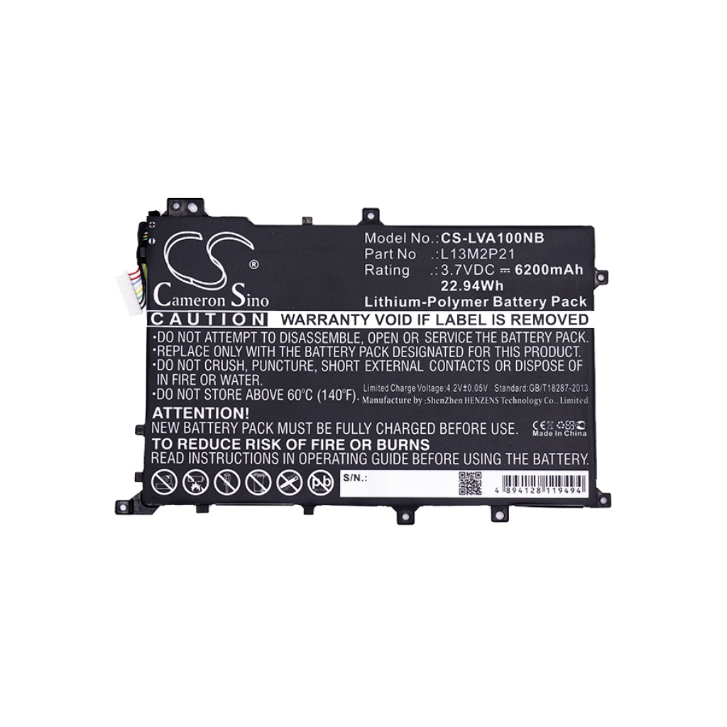Yhteensopiva akun vaihto LENOVO L13L2P21,L13M2P21
