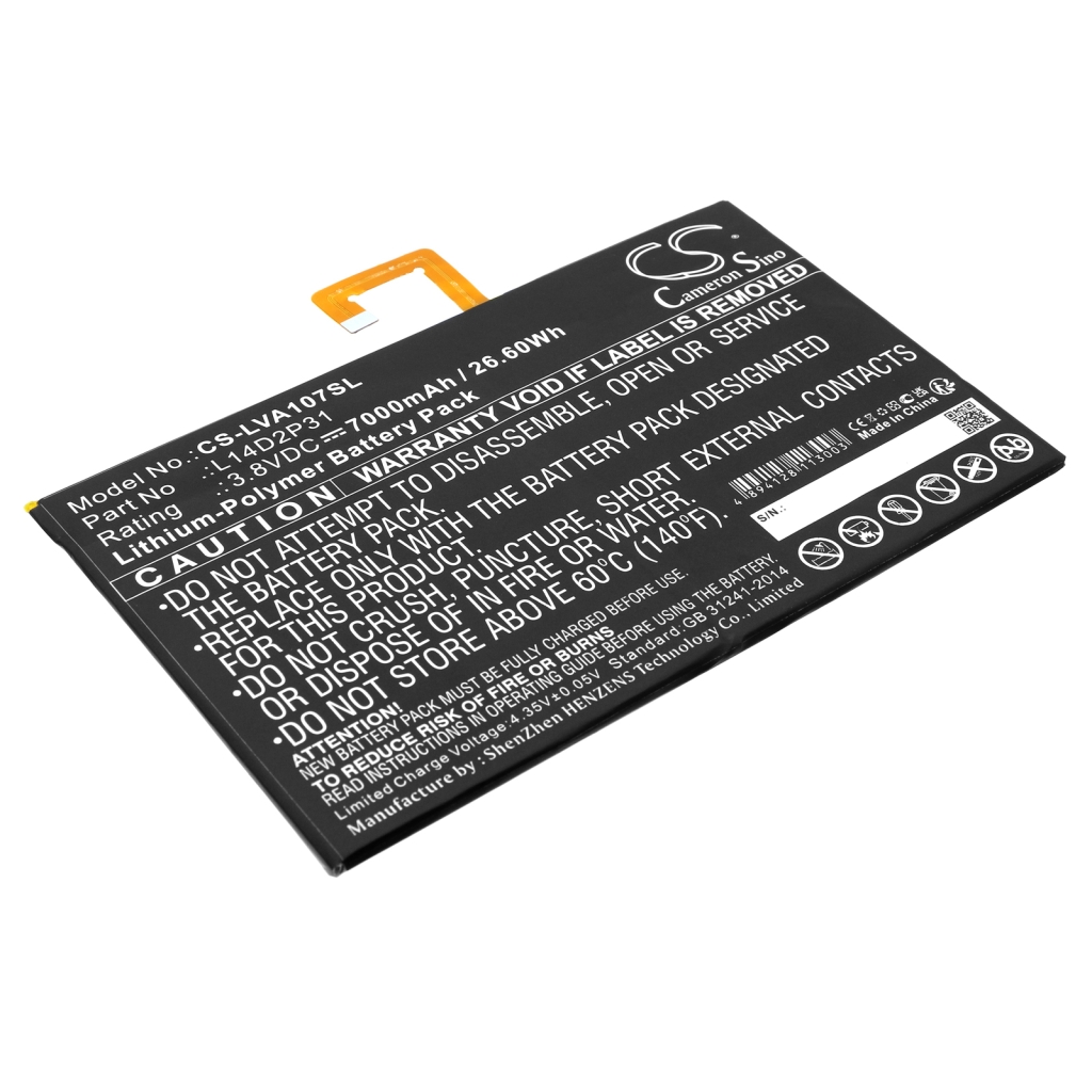 Tabletin akku Lenovo A10-70F (CS-LVA107SL)