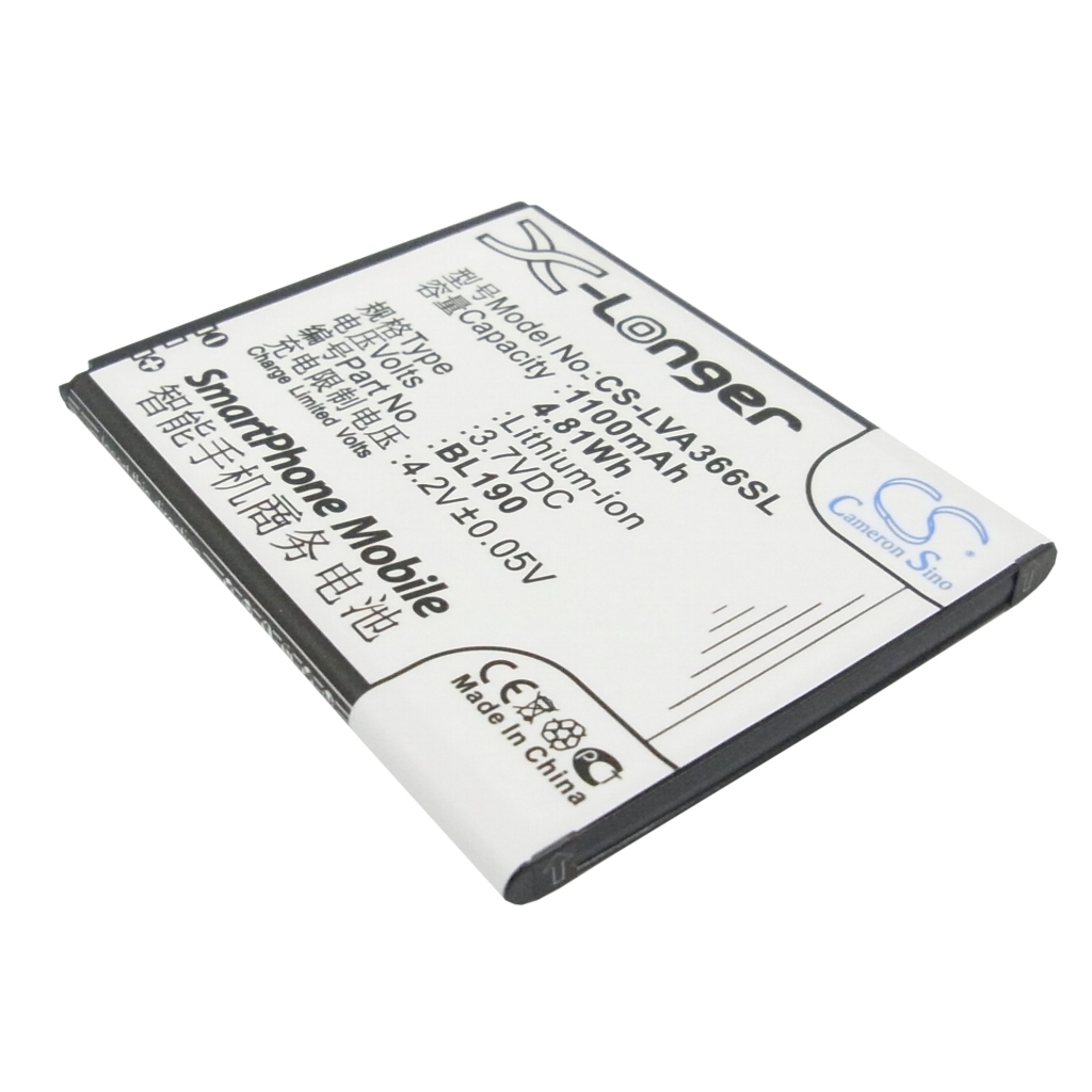 Yhteensopiva akun vaihto LENOVO BL190