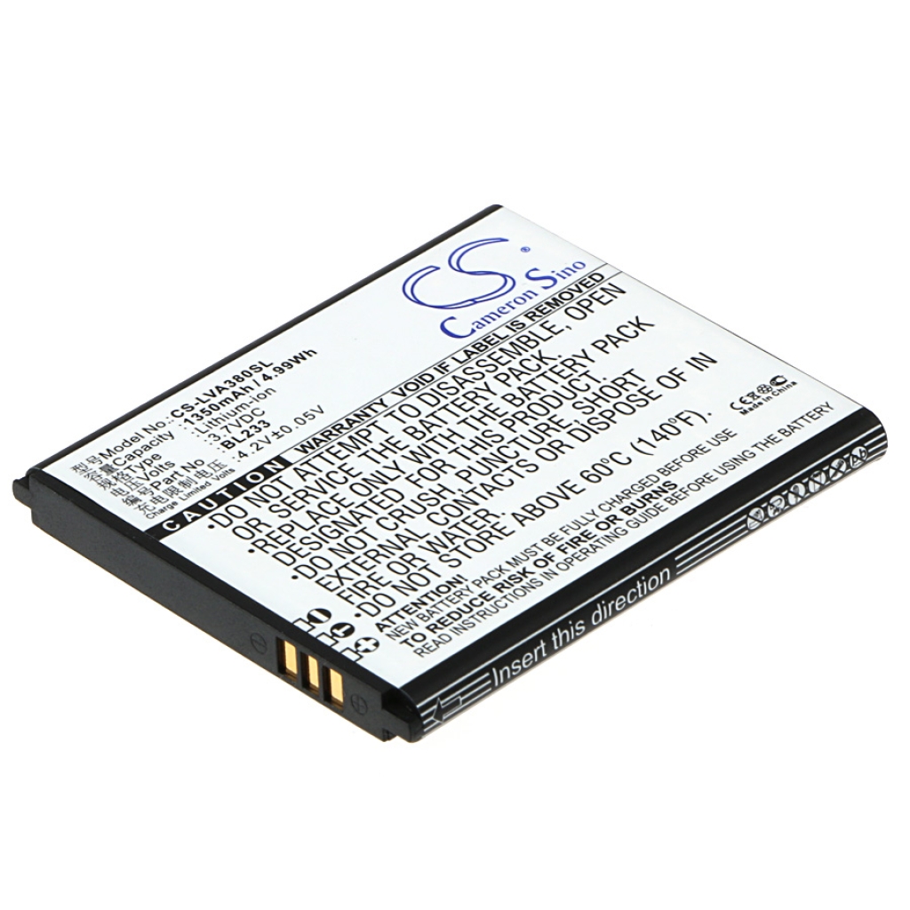 Yhteensopiva akun vaihto LENOVO BL233