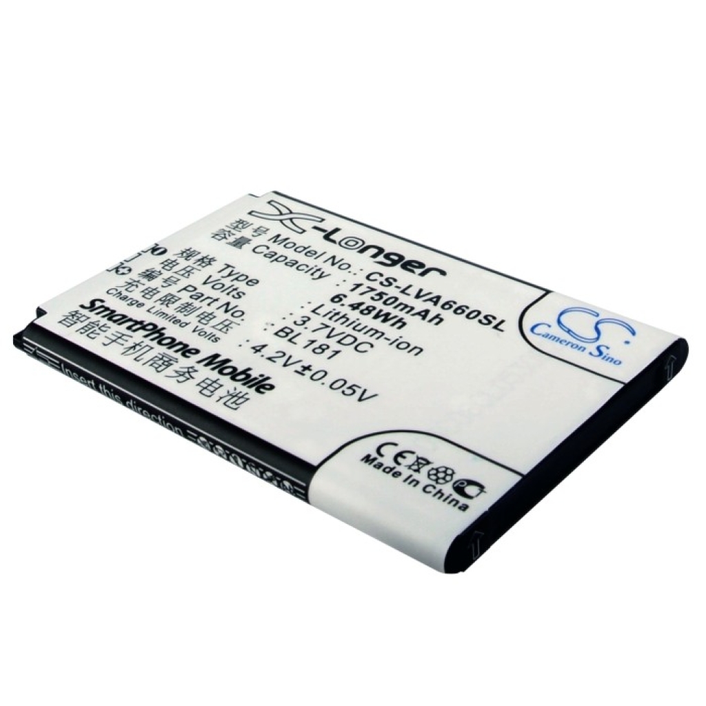 Yhteensopiva akun vaihto LENOVO BL181