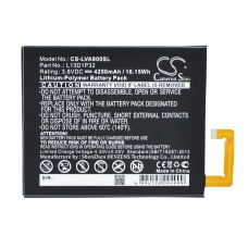 Yhteensopiva akun vaihto LENOVO L13D1P32