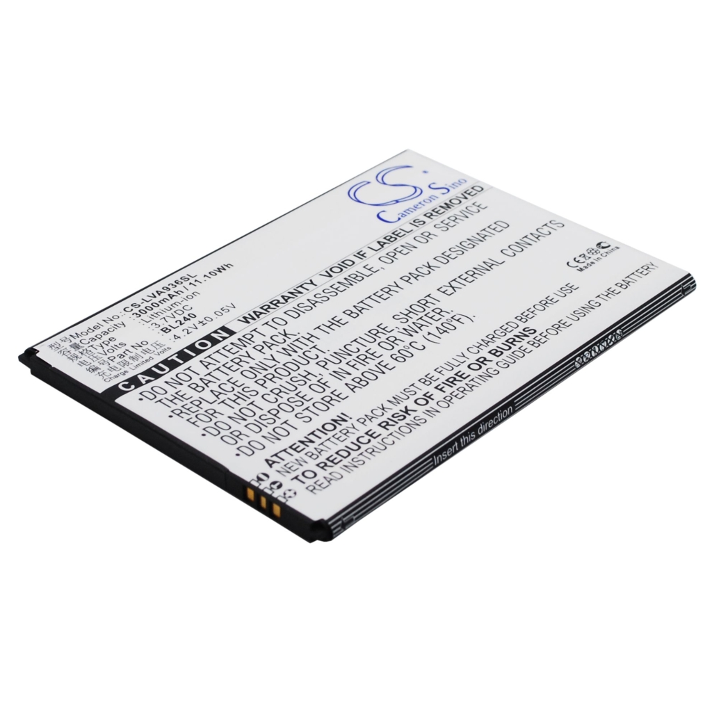 Yhteensopiva akun vaihto LENOVO BL240