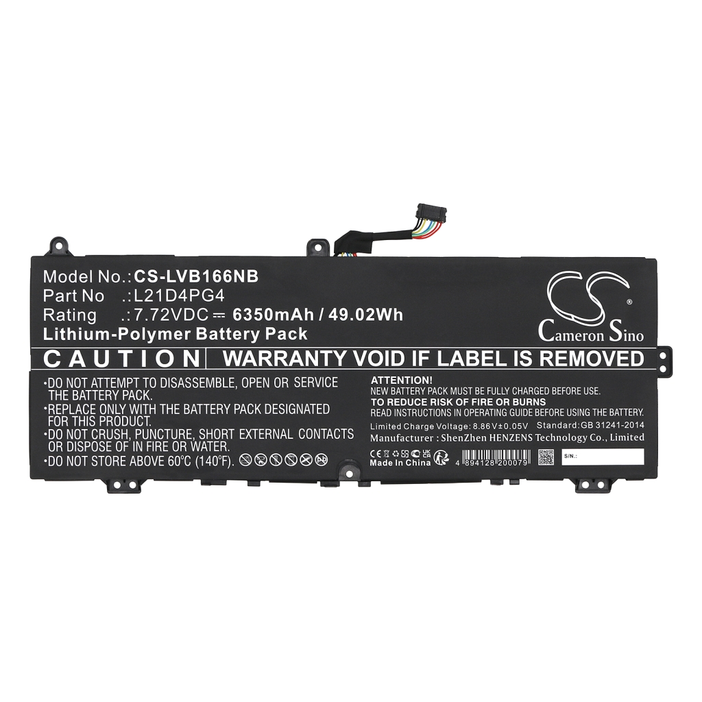 Yhteensopiva akun vaihto LENOVO L20C4PG4,L21D4PG4,L21M4PG4