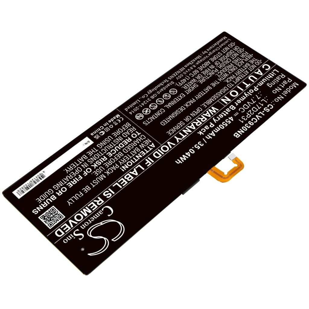 Yhteensopiva akun vaihto LENOVO L17D2P31