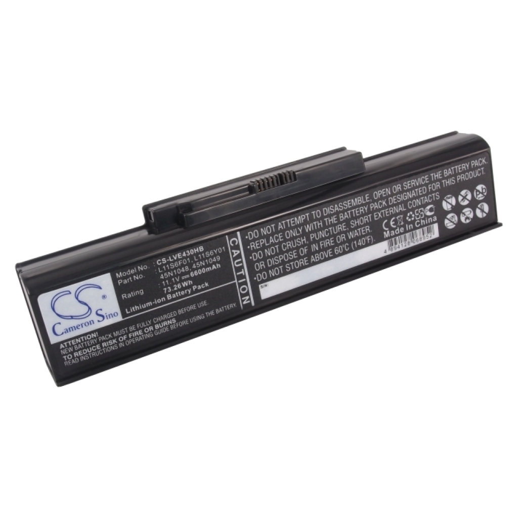 Kannettavan tietokoneen akku Lenovo ThinkPad Edge K43S