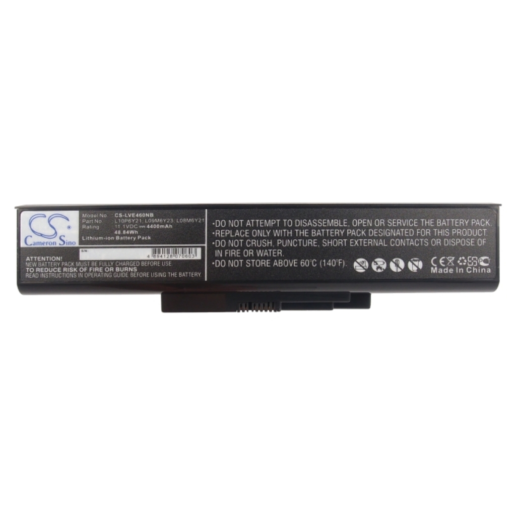 Yhteensopiva akun vaihto LENOVO L08M6Y21,L09M6Y23,L10P6Y21