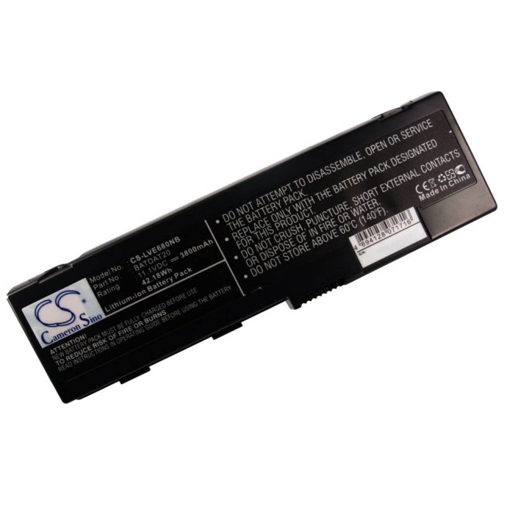 Yhteensopiva akun vaihto LENOVO BATDAT20