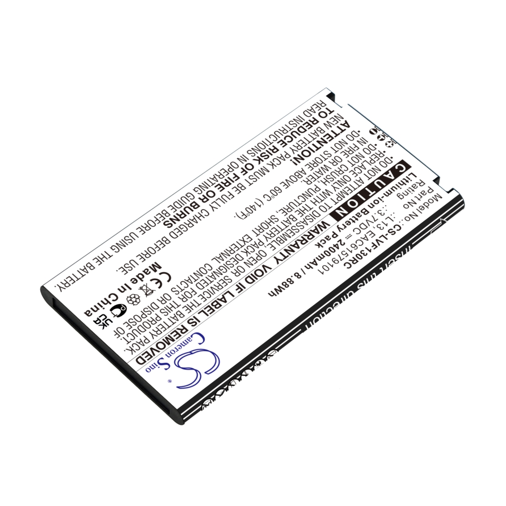 Yhteensopiva akun vaihto NTT Docomo EAC61579101,L13