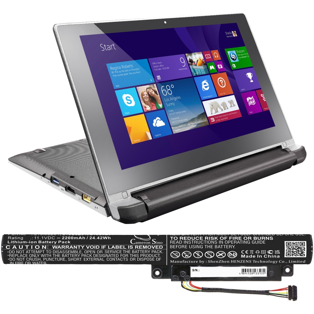 Yhteensopiva akun vaihto LENOVO L13L3Z61,L13M3Z61,L13S3Z61