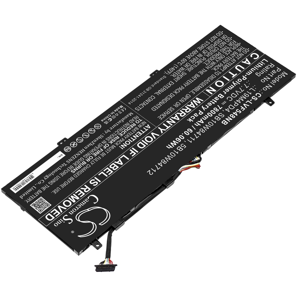 Yhteensopiva akun vaihto LENOVO 5B10W84712,L19M4PD4,SB10W84711