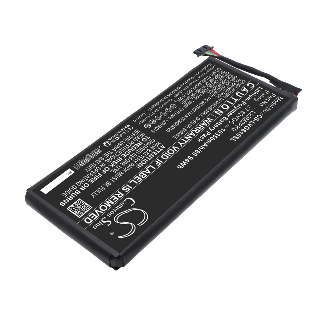Akku yhteensopiva Lenovo CS-LVG810SL