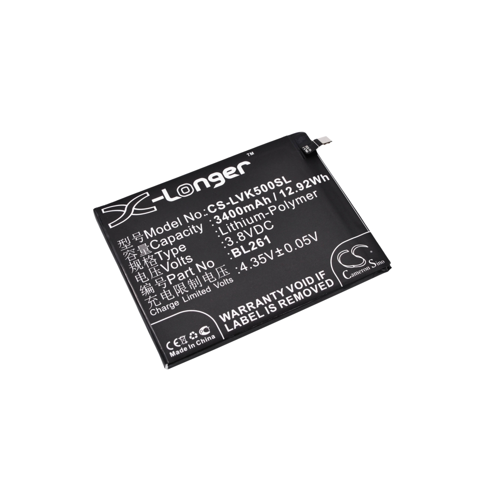 Yhteensopiva akun vaihto LENOVO BL261