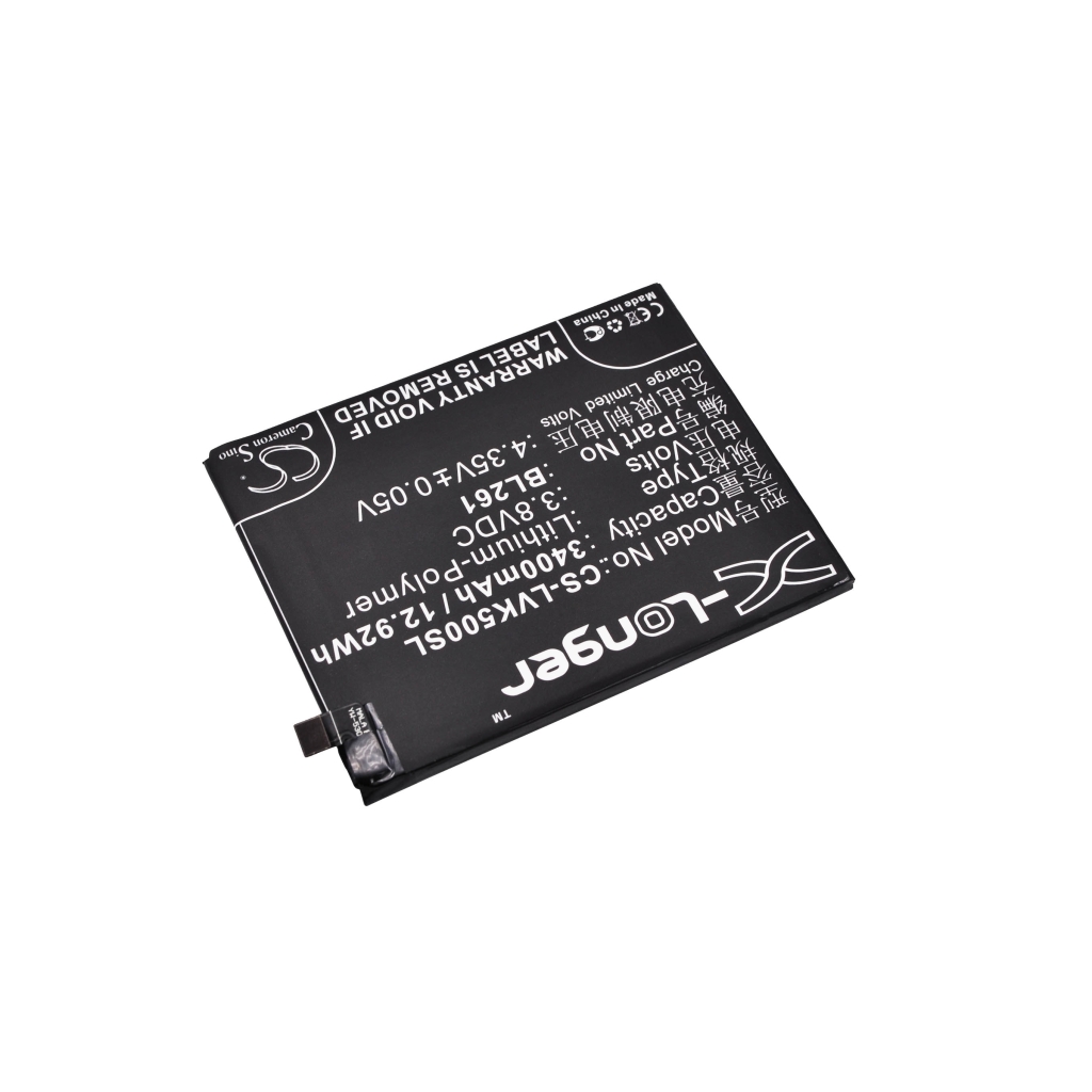 Yhteensopiva akun vaihto LENOVO BL261