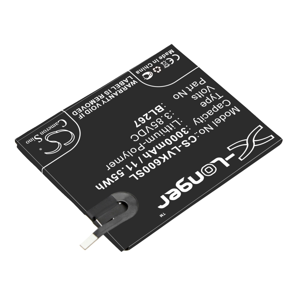 Yhteensopiva akun vaihto LENOVO BL267