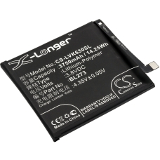 Yhteensopiva akun vaihto LENOVO BL273