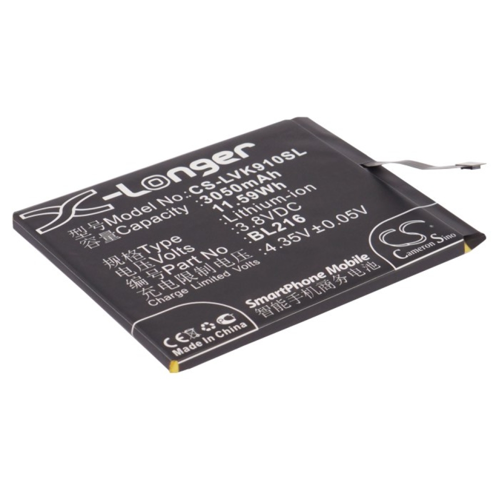 Yhteensopiva akun vaihto LENOVO BL216