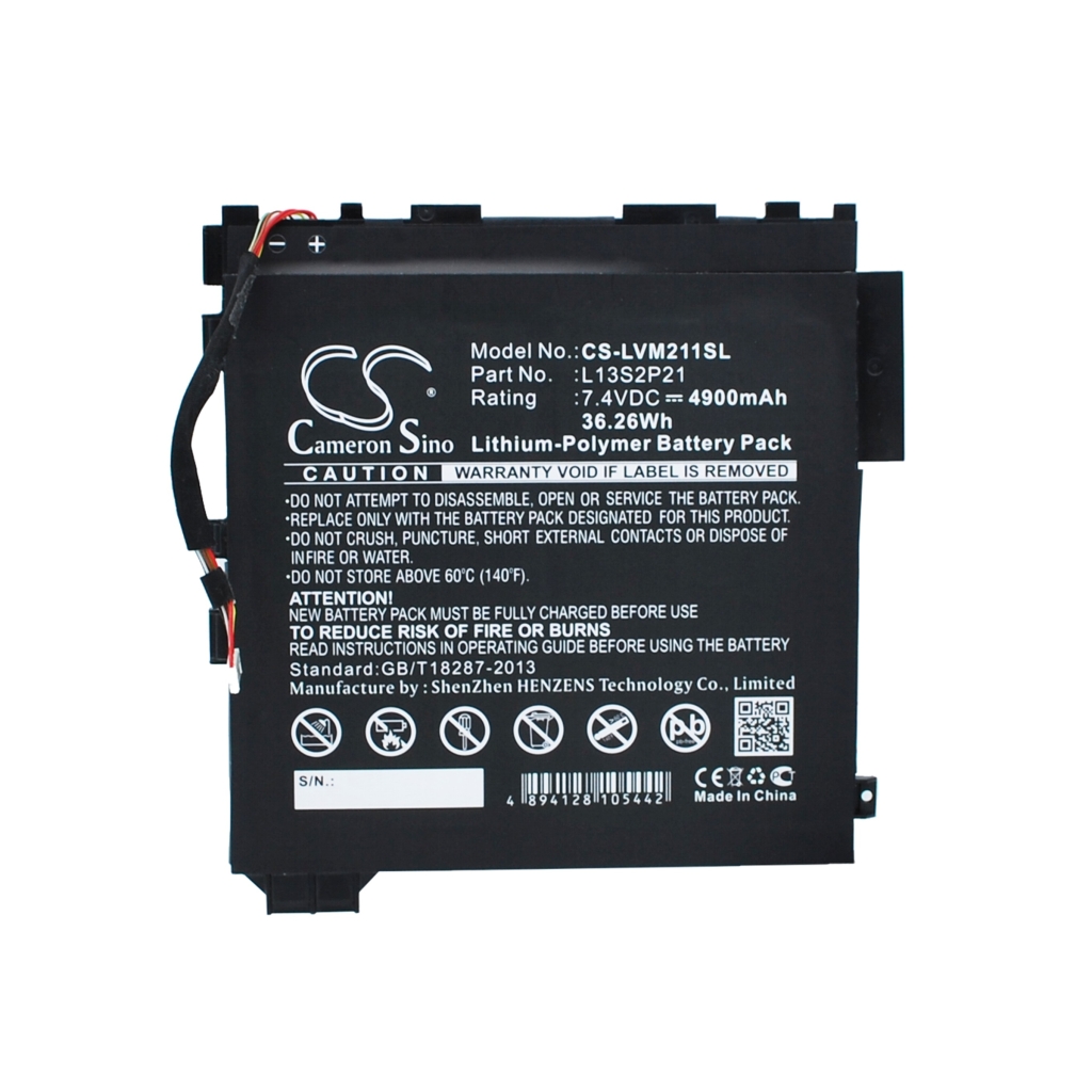 Akut Tabletin akku CS-LVM211SL