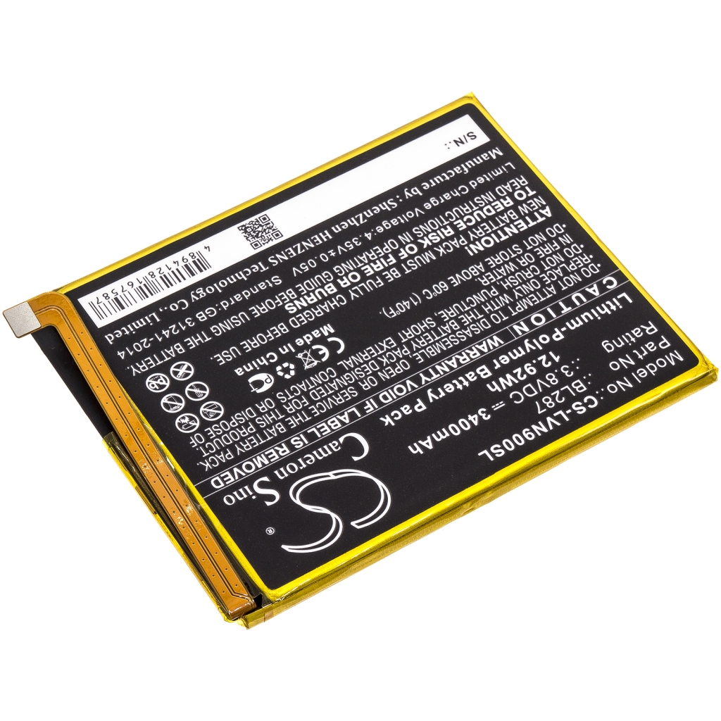 Yhteensopiva akun vaihto LENOVO BL287