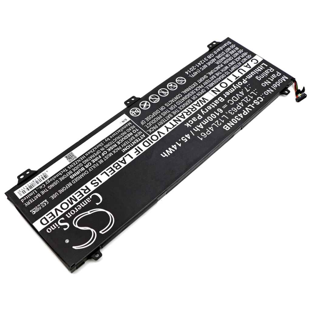 Yhteensopiva akun vaihto LENOVO L12L4P61,L12L4P63,L12M4P61