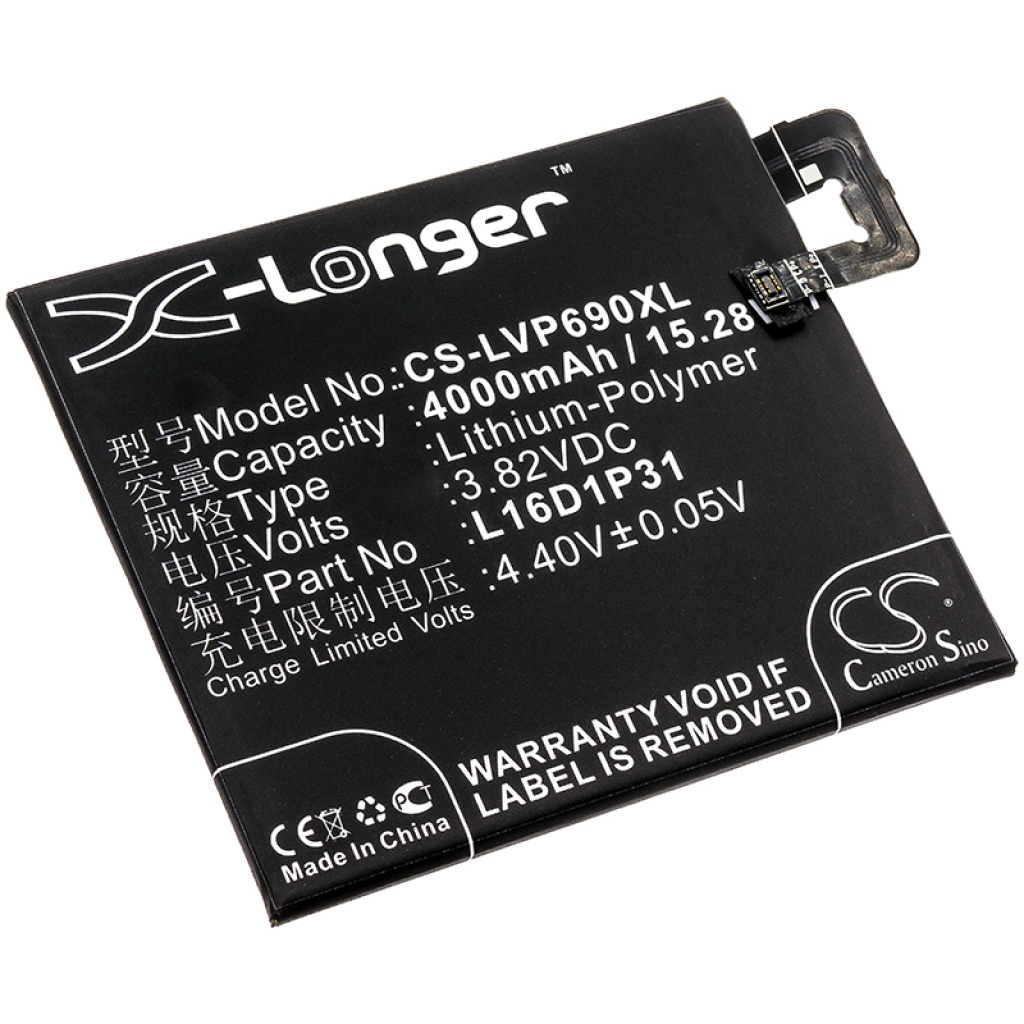 Yhteensopiva akun vaihto LENOVO L16D1P31