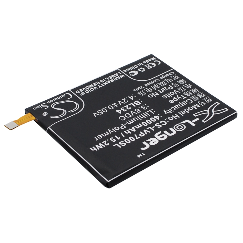 Matkapuhelimen akku Lenovo P70t (CS-LVP700SL)