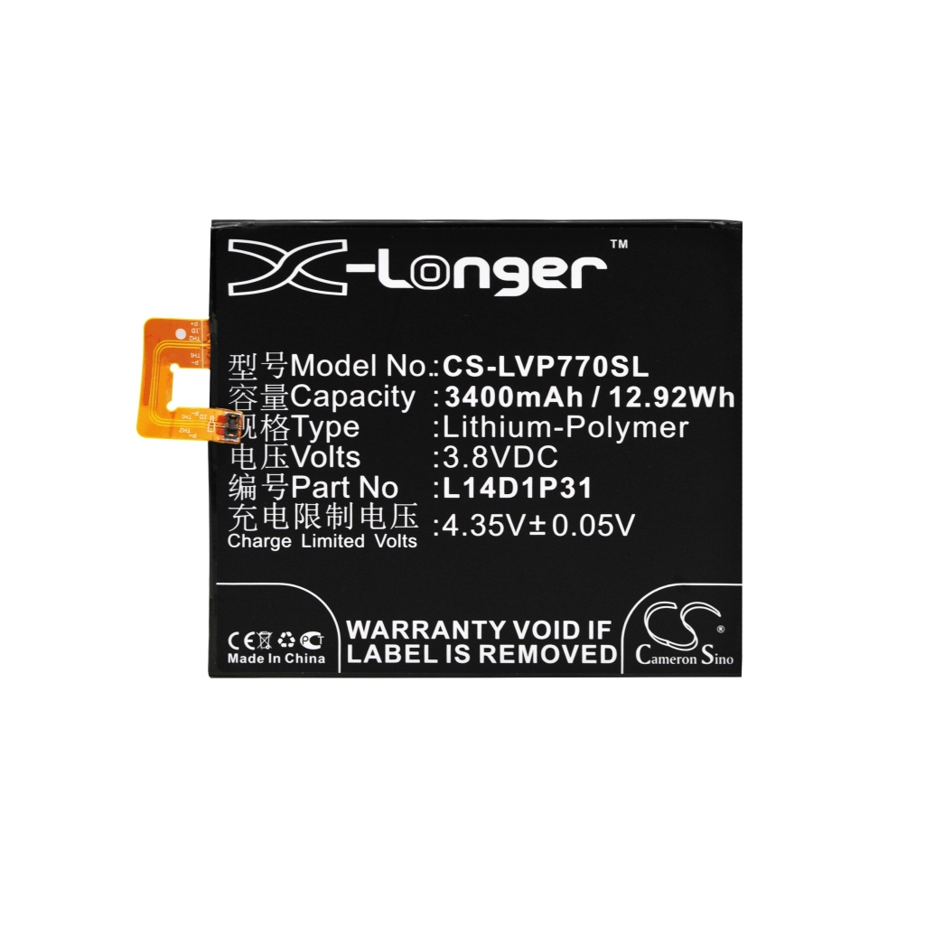 Yhteensopiva akun vaihto LENOVO L14D1P31