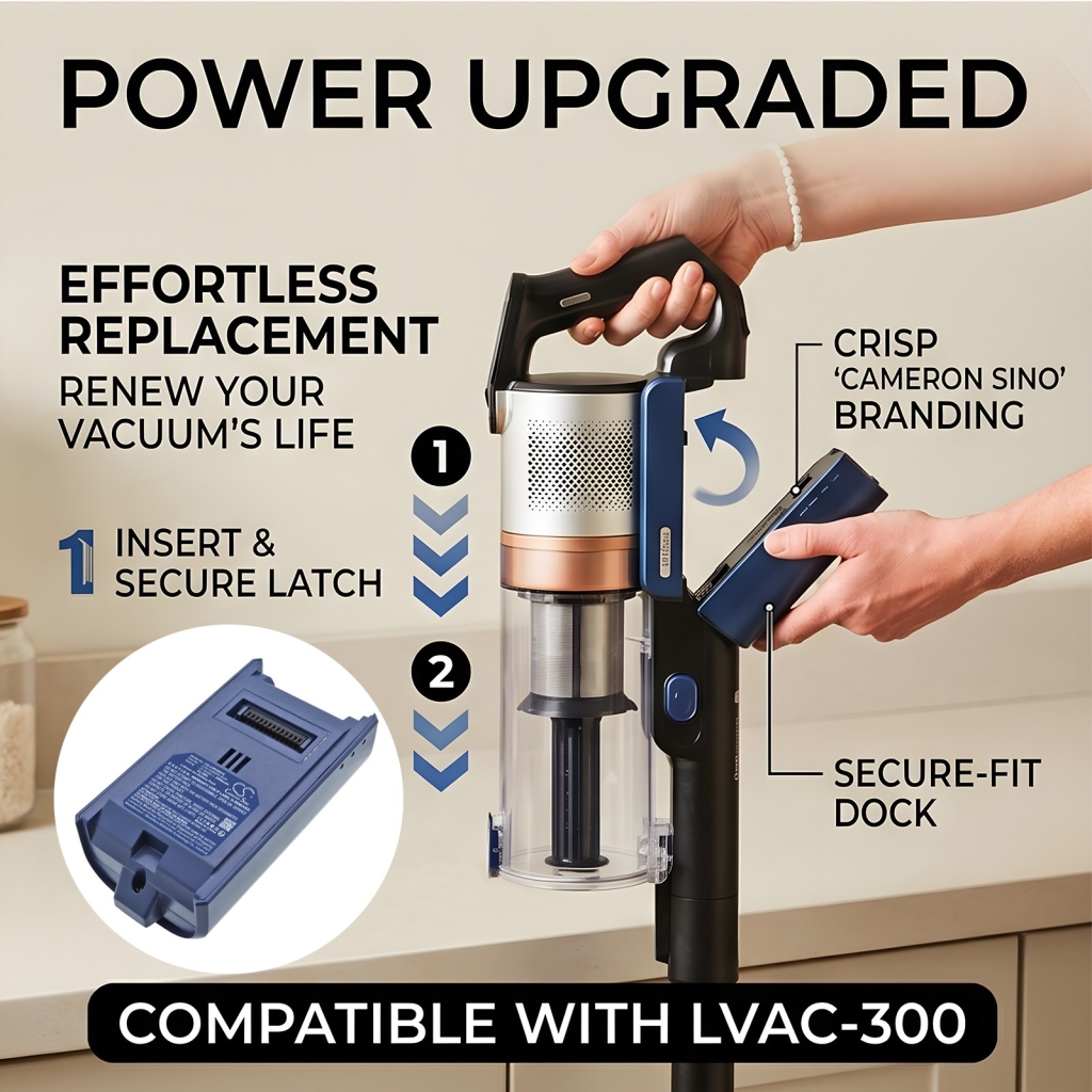 Battery compatible with Levoit CS-LVR300VX