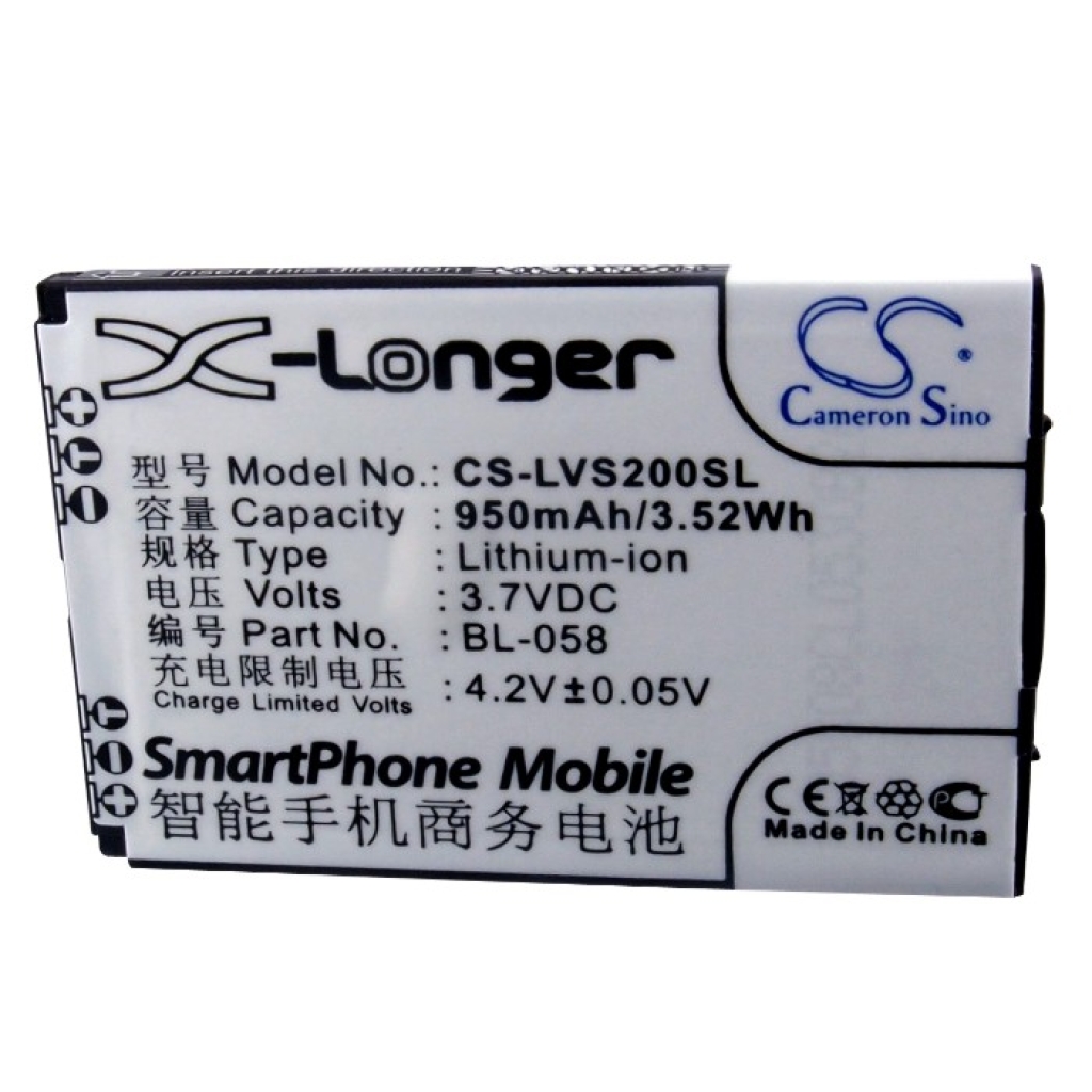 Akku yhteensopiva Lenovo CS-LVS200SL