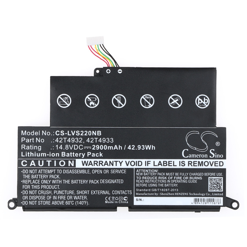 Akut Kannettavan tietokoneen akku CS-LVS220NB