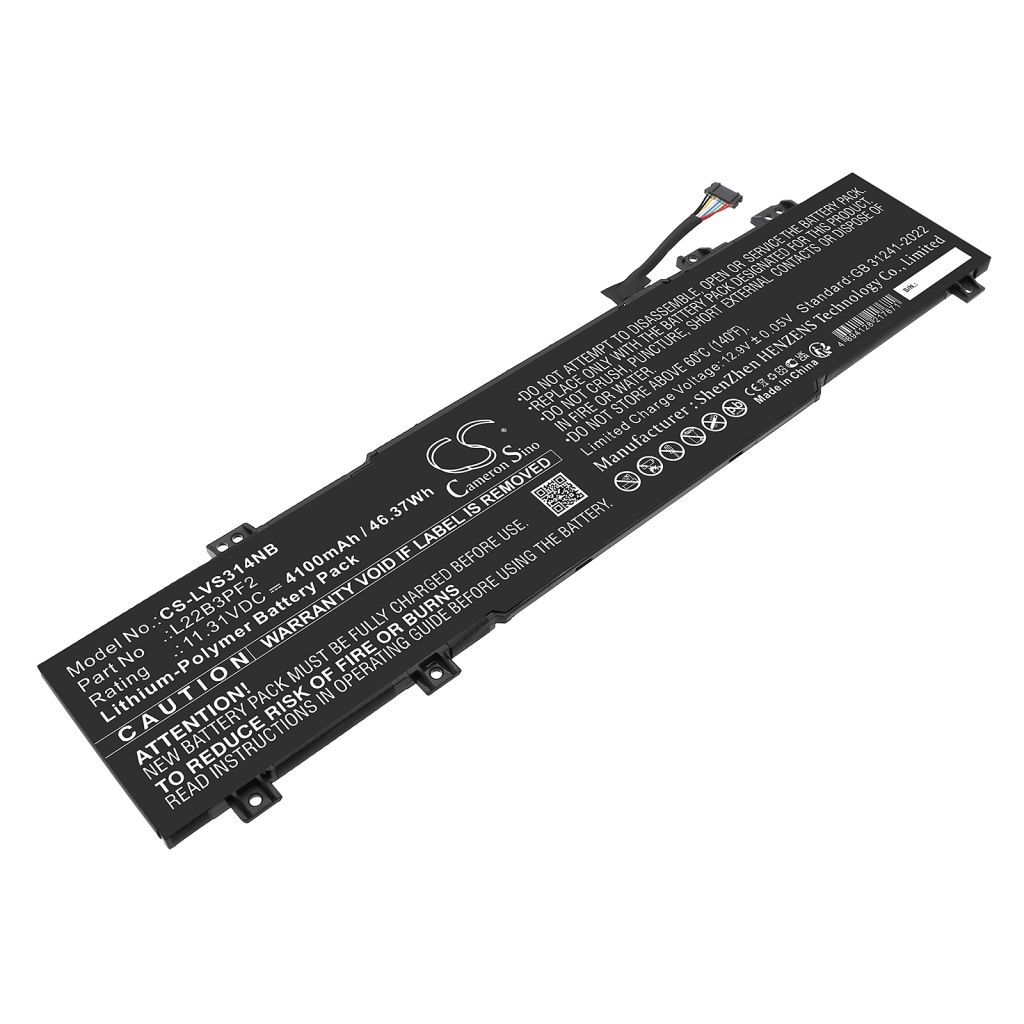 Kannettavan tietokoneen akku Lenovo CS-LVS314NB