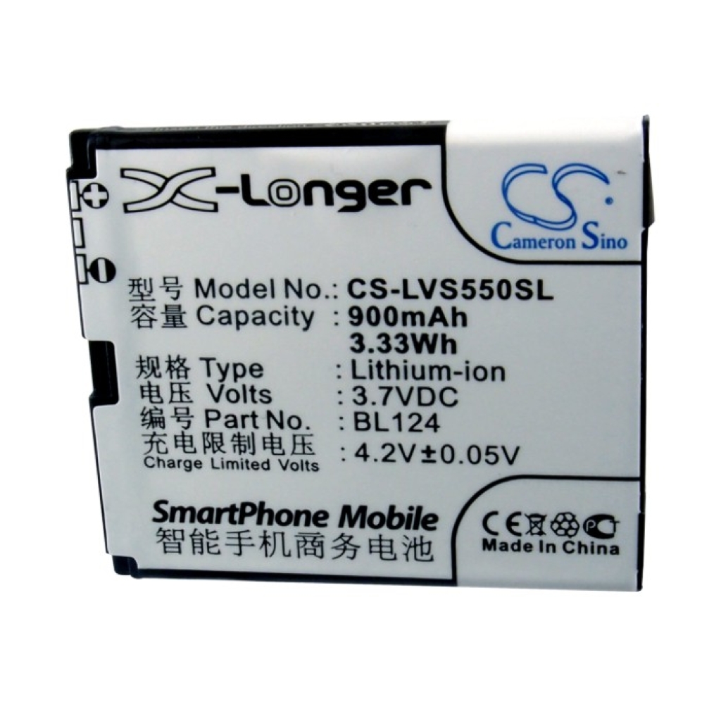 Akku yhteensopiva Lenovo CS-LVS550SL