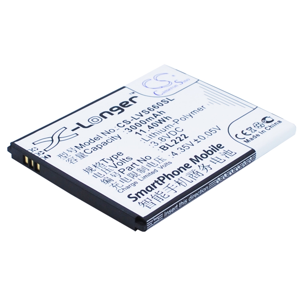 Yhteensopiva akun vaihto LENOVO BL222