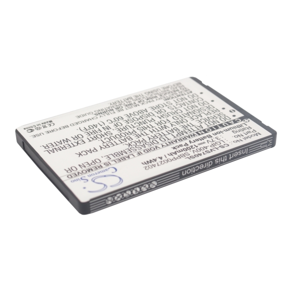 Akku yhteensopiva LG Verizon CS-LVS740SL
