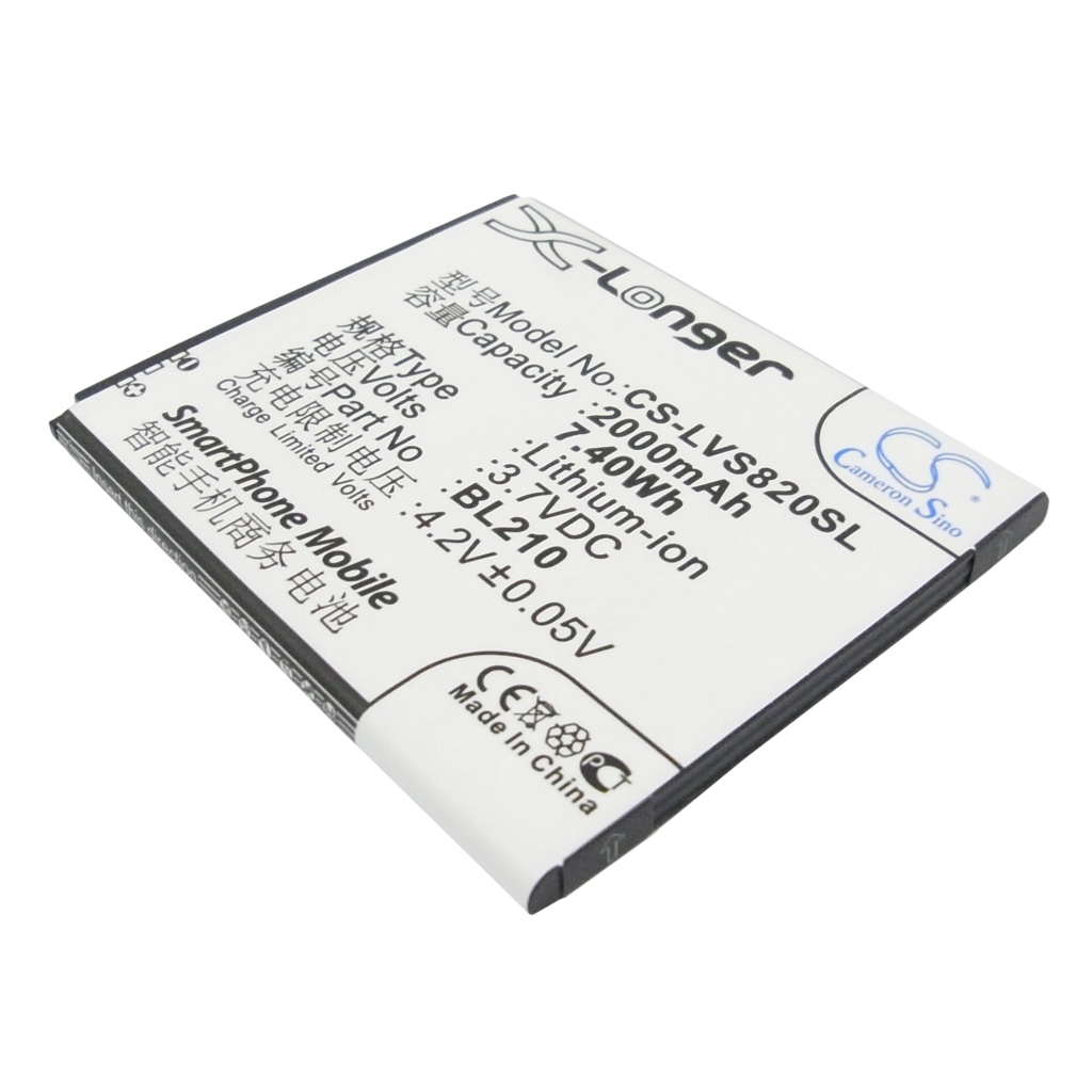 Yhteensopiva akun vaihto LENOVO BL210