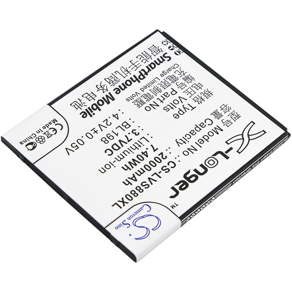 Yhteensopiva akun vaihto LENOVO BL198