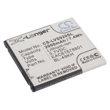 Yhteensopiva akun vaihto LG BL-49KH,EAC61678801