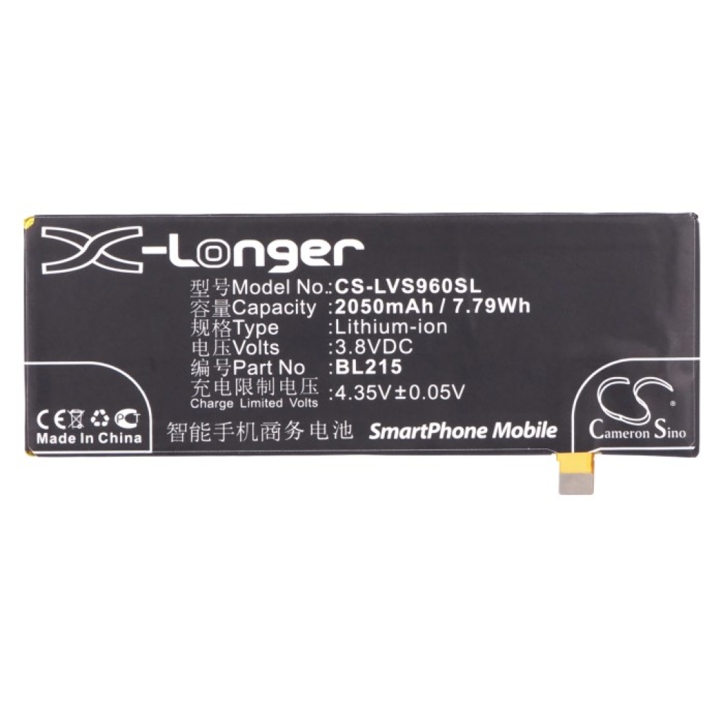 Akku yhteensopiva Lenovo CS-LVS960SL