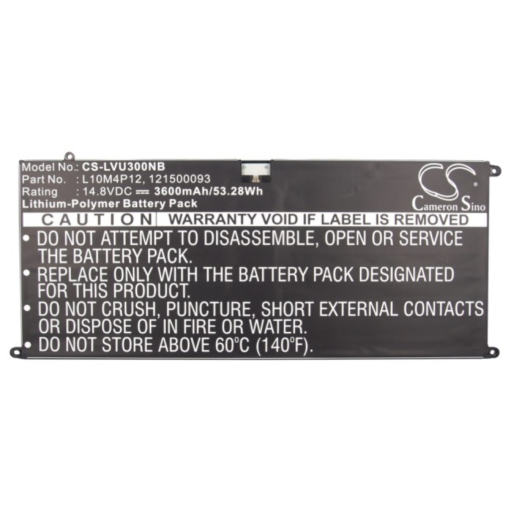 Yhteensopiva akun vaihto LENOVO 121500093,L10M4P12