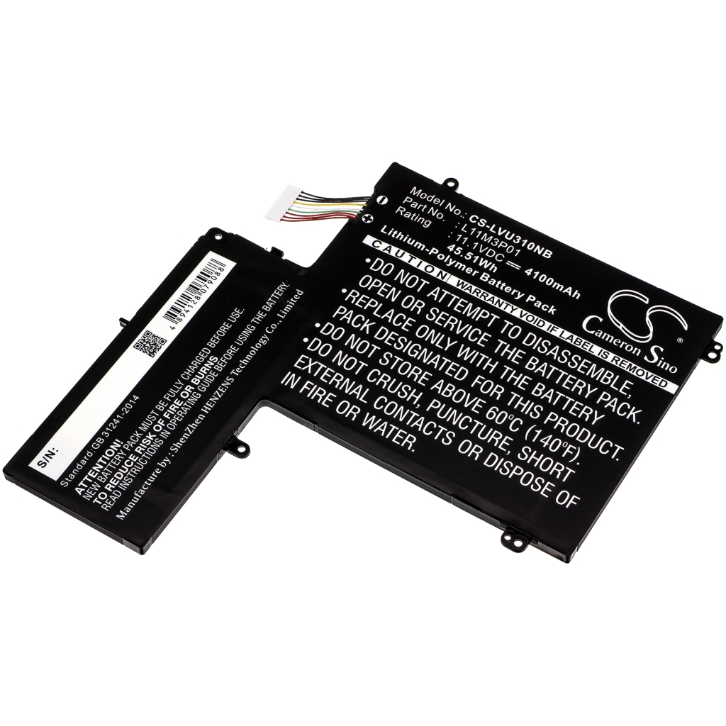 Yhteensopiva akun vaihto LENOVO L11M3P01