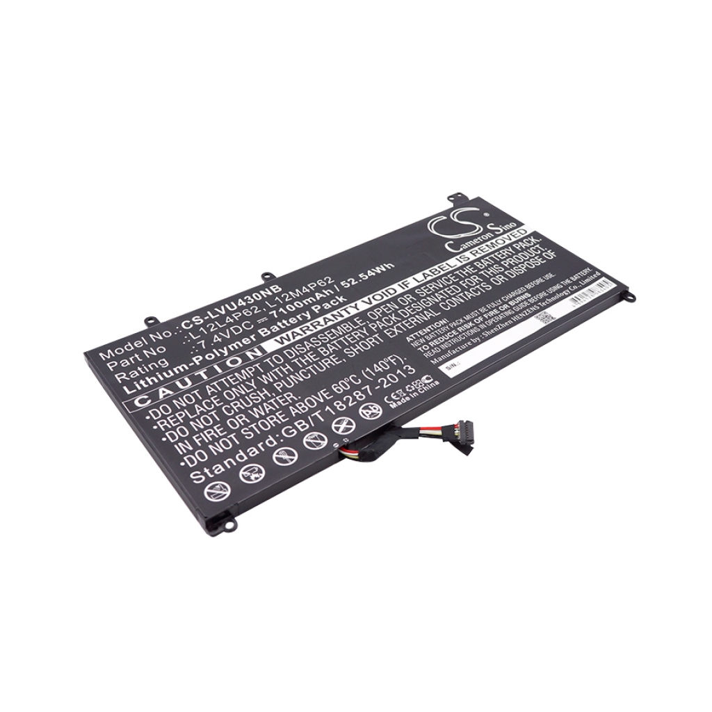 Yhteensopiva akun vaihto LENOVO L12L4P62,L12M4P62
