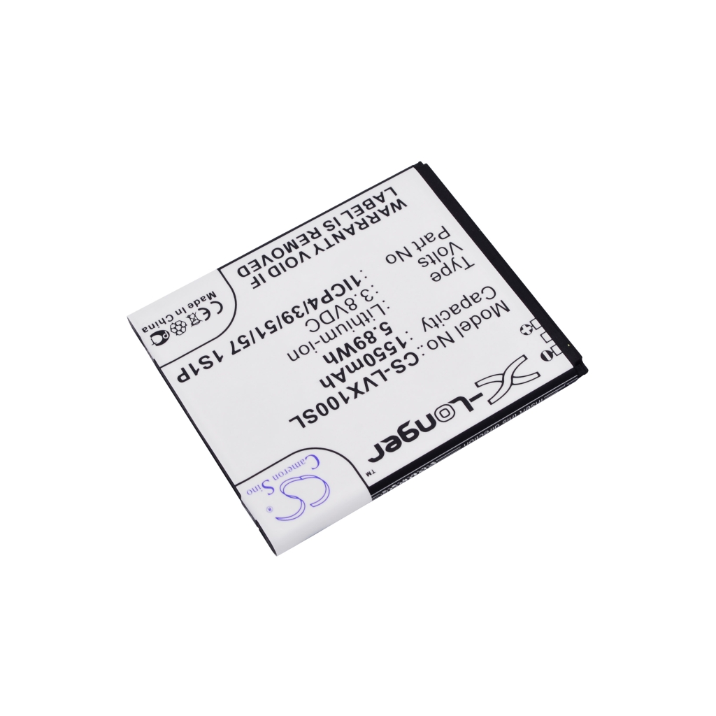 Akku yhteensopiva Lava CS-LVX100SL