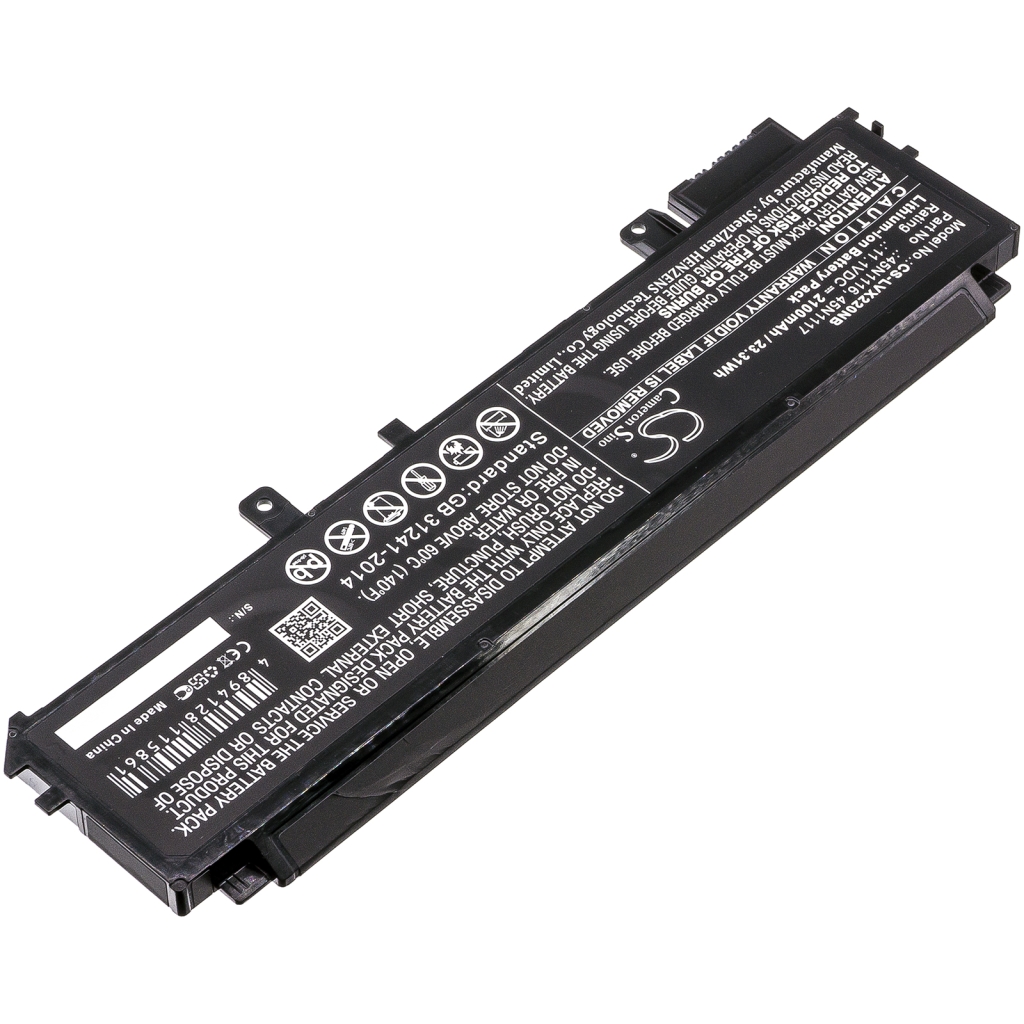 Yhteensopiva akun vaihto LENOVO 45N1116,45N1117