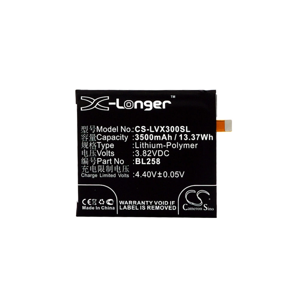 Yhteensopiva akun vaihto LENOVO BL258