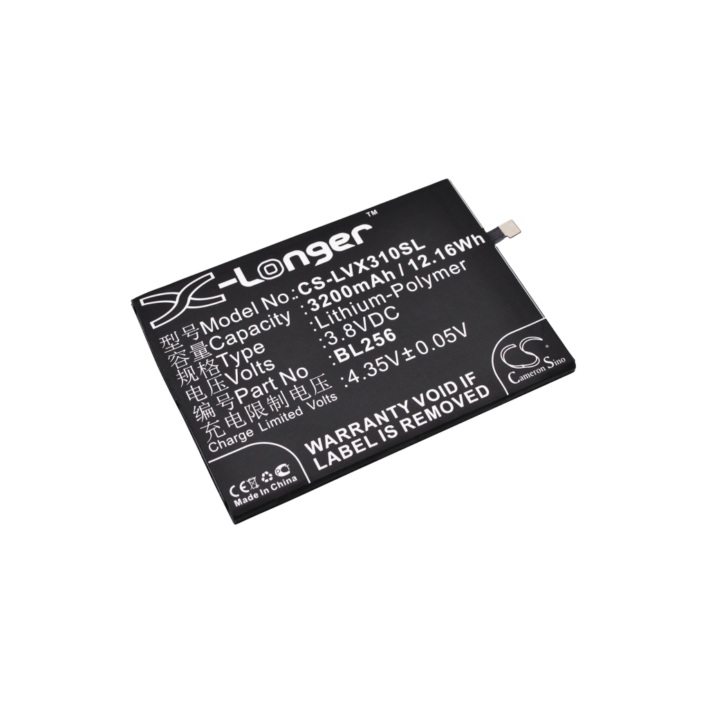 Yhteensopiva akun vaihto LENOVO BL256