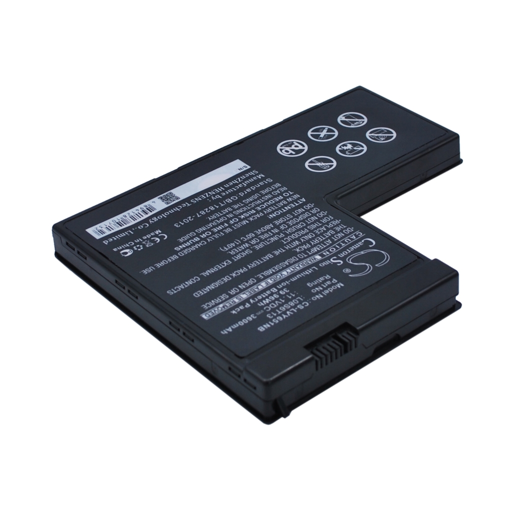 Yhteensopiva akun vaihto LENOVO 42T4575,42T4576,L08S6T13