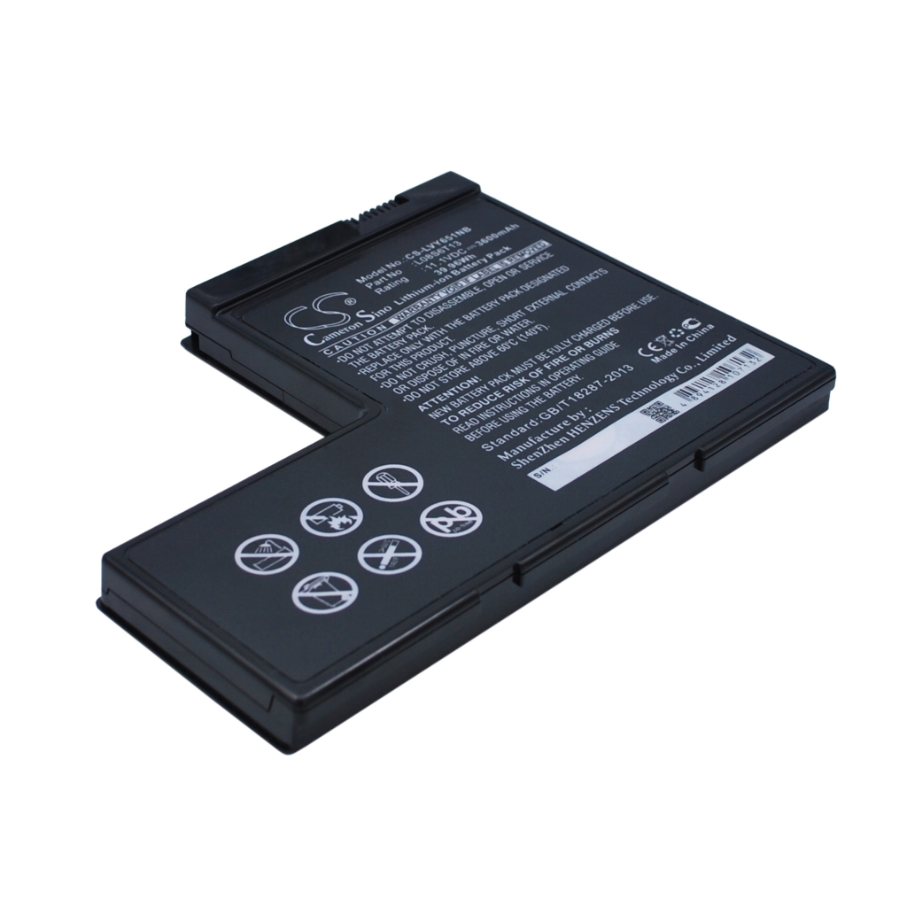 Yhteensopiva akun vaihto LENOVO 42T4575,42T4576,L08S6T13
