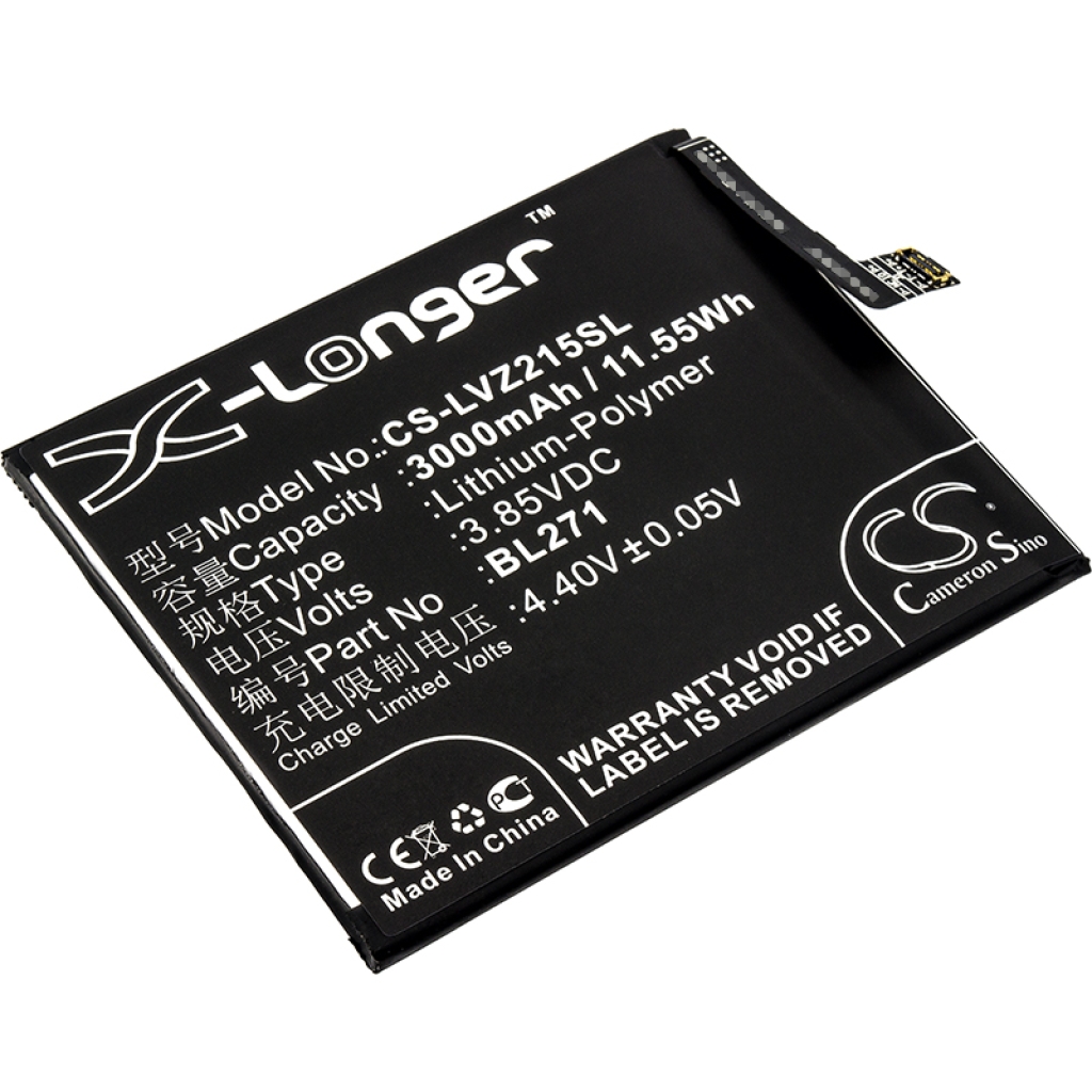 Yhteensopiva akun vaihto LENOVO BL271