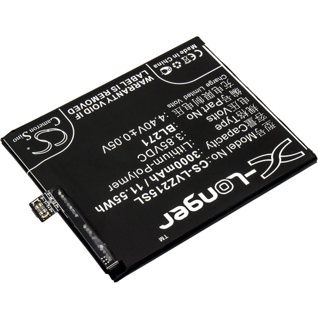 Yhteensopiva akun vaihto LENOVO BL271