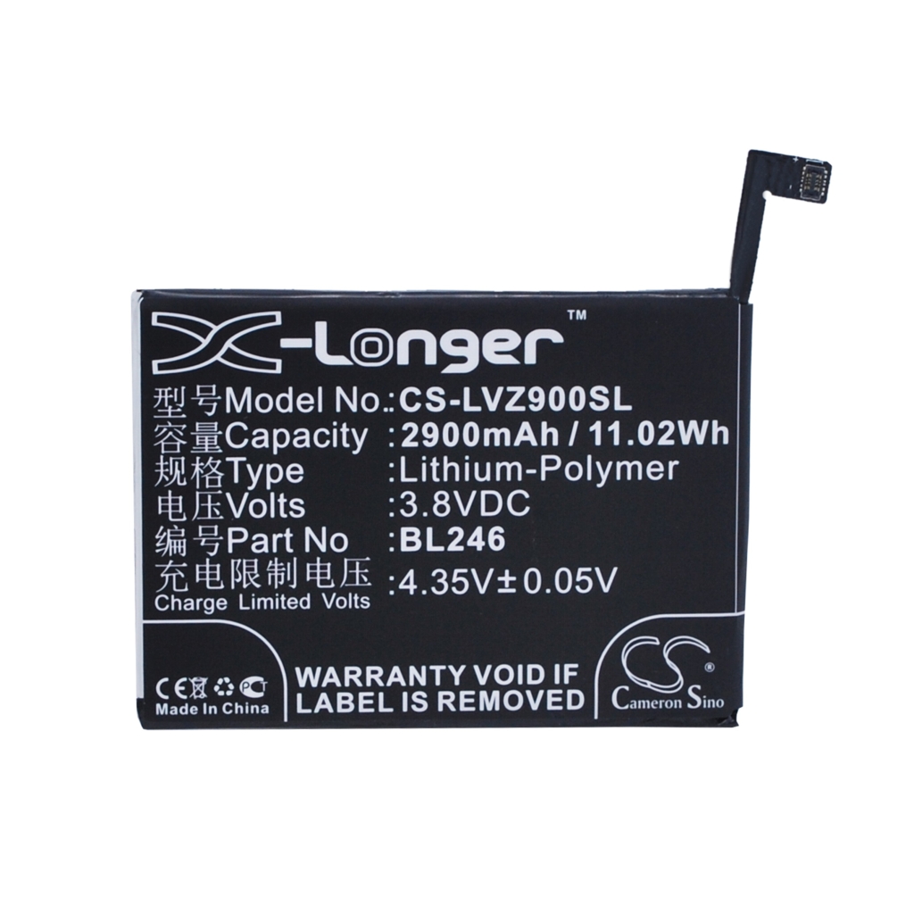Yhteensopiva akun vaihto LENOVO BL246